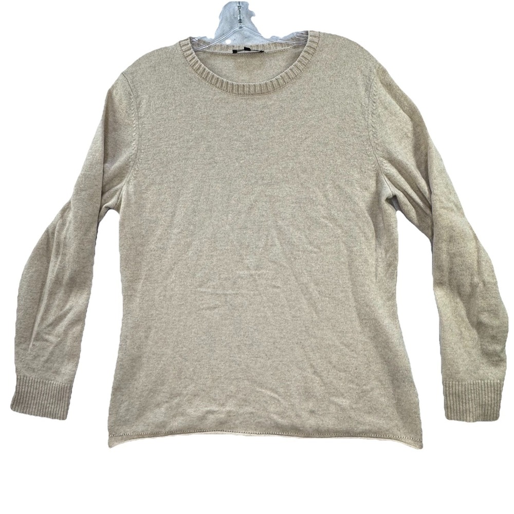 Lafayette 148 Sweater Womens Large‎ Cashmere Quiet Luxury Minimalist Capsule